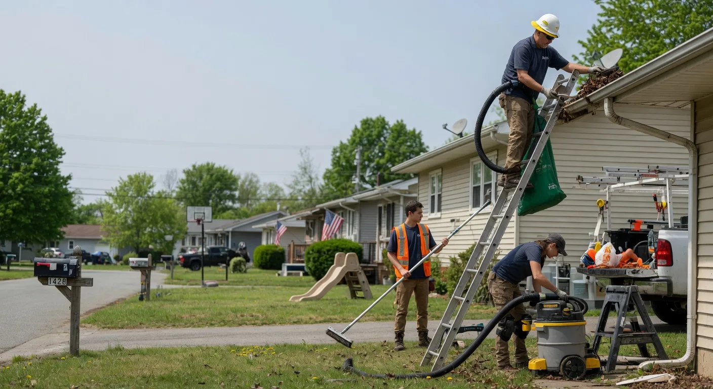 Gutter Installation in Sherman, IL near me